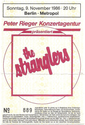The stranglers concert - the,