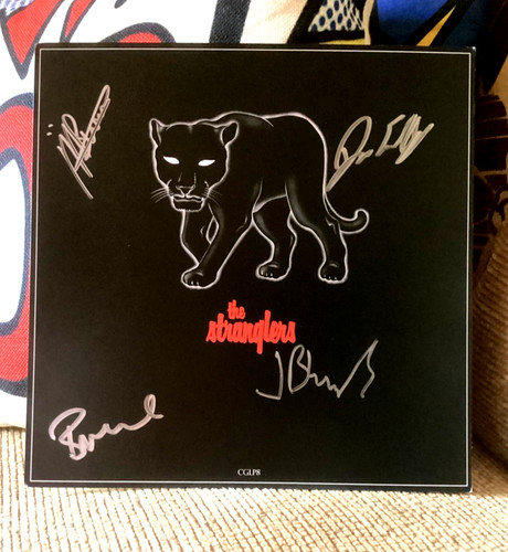 The stranglers autographs - x,